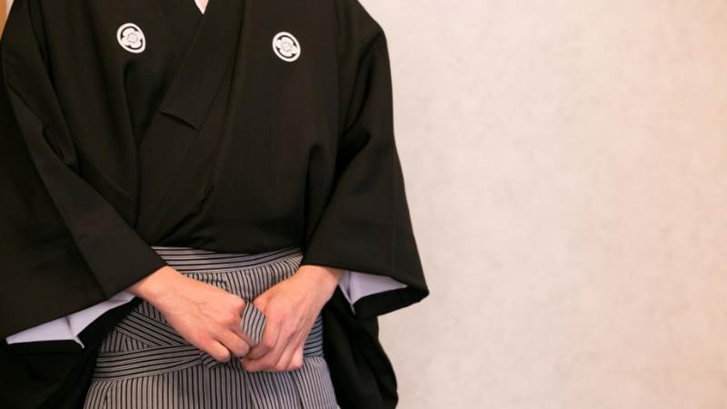 成人式の男性の袴レンタル