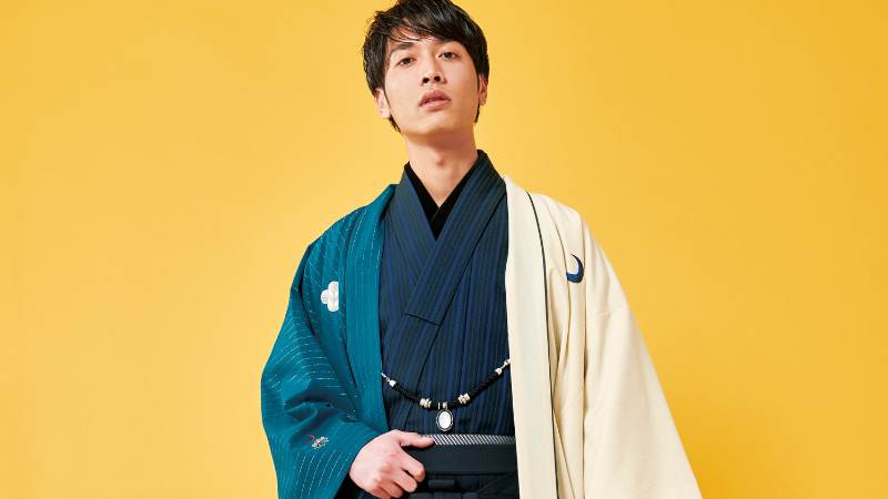 成人式の男性の袴レンタル