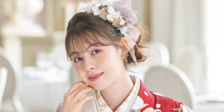 成人式 髪飾り リボン