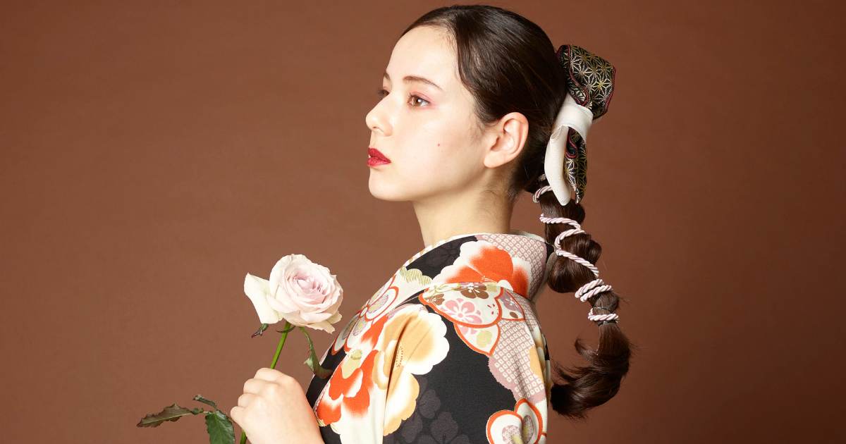 水引髪飾り成人式 髪飾り 水引