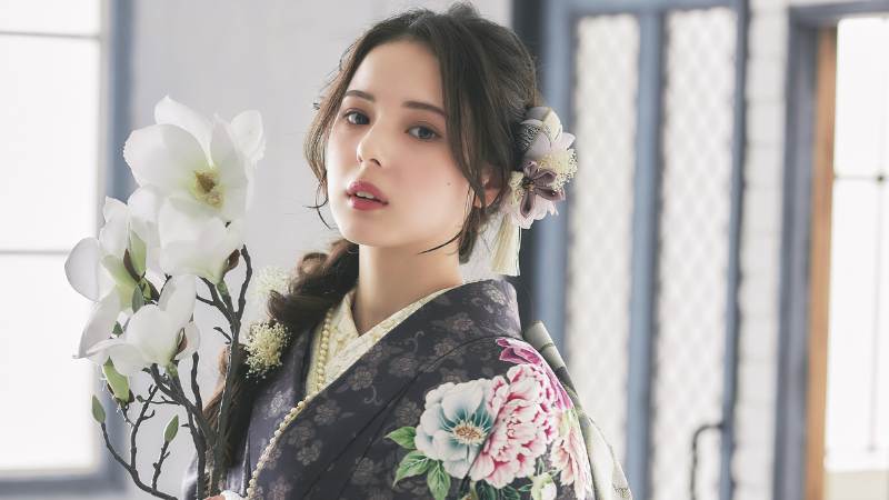 成人式 髪飾り リボン