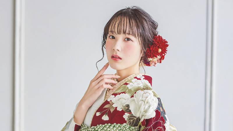 振袖の髪型 アップスタイル