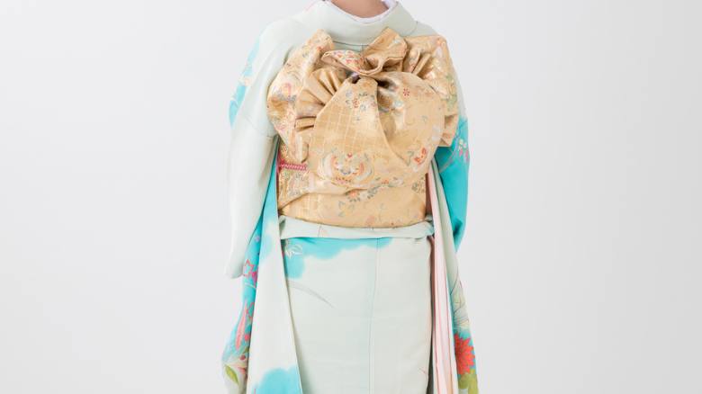 成人式の振袖 帯結び