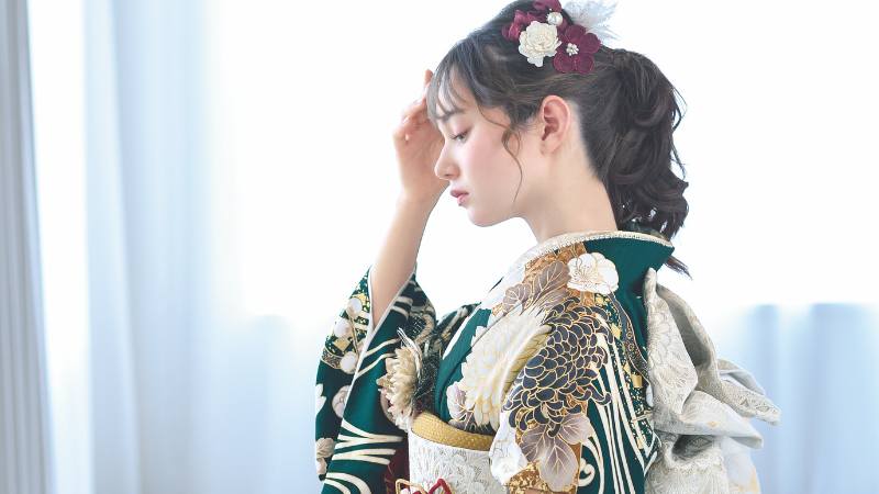 振袖に似合う最新トレンド髪型