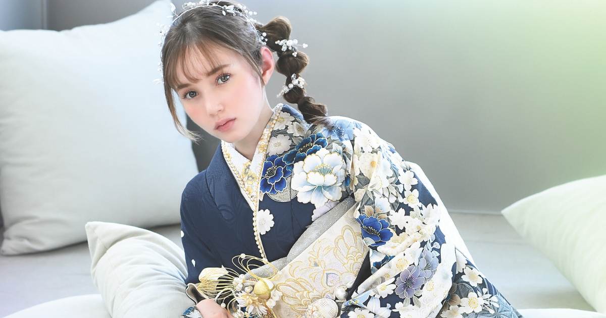 人気カラー振袖レンタル 安い