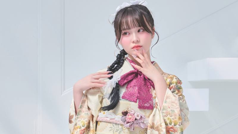 人気カラー振袖レンタル 安い