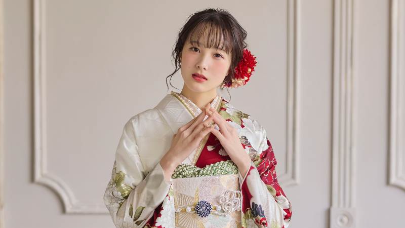 成人式の振袖 髪型