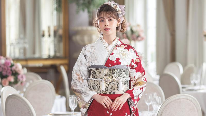 振袖帯アレンジ