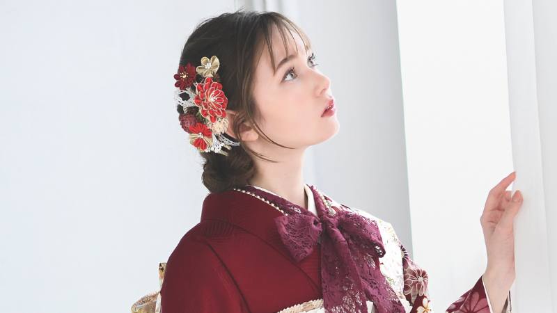 振袖の髪型 アップスタイル