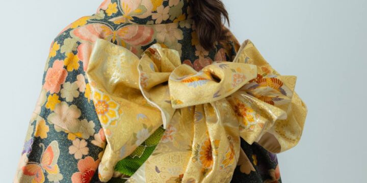 成人式の帯結び