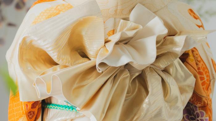 成人式の振袖帯結び