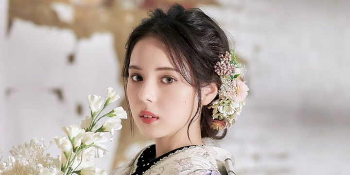 振袖の髪型 アップスタイル