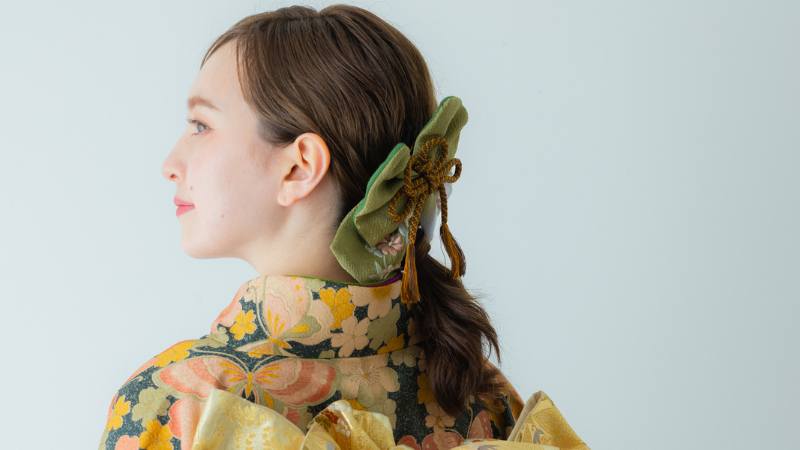 振袖に似合う髪型