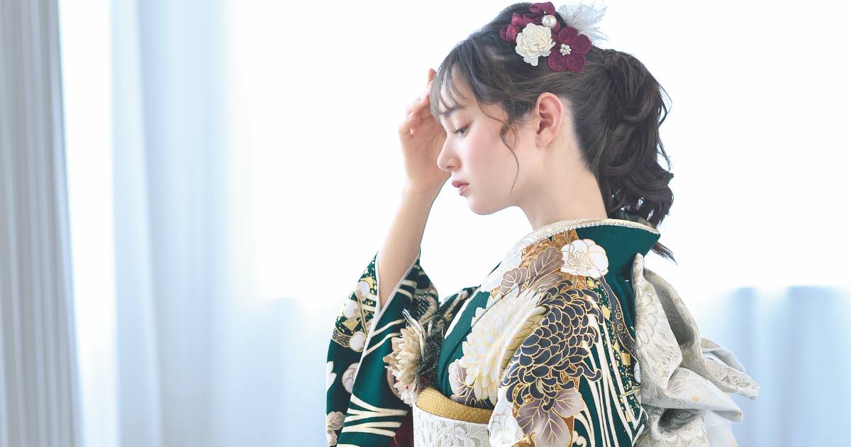 振袖に似合う髪型