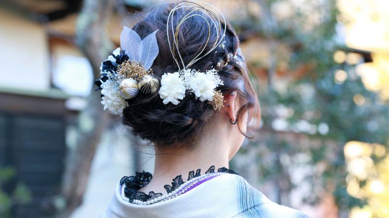 振袖に似合う髪型