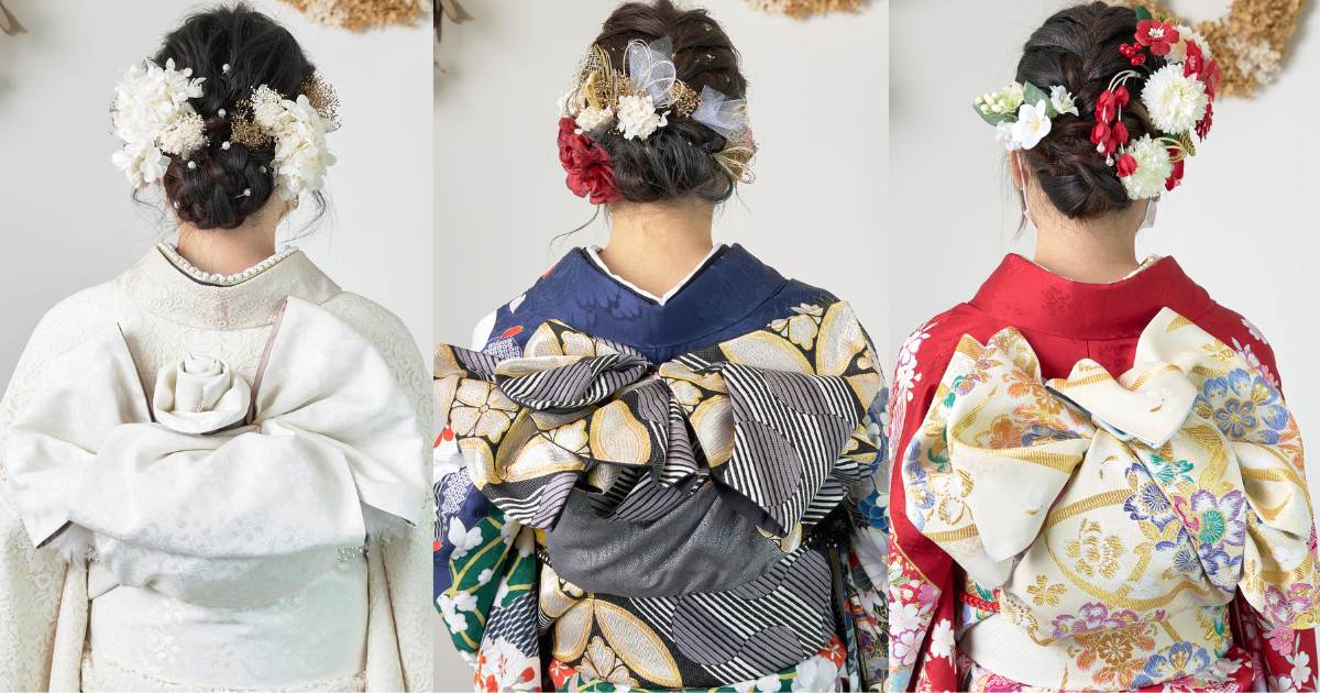 振袖に似合う髪型