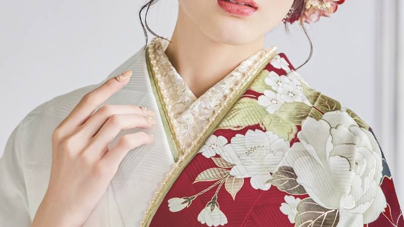 振袖用半衿・重ね衿（伊達衿）