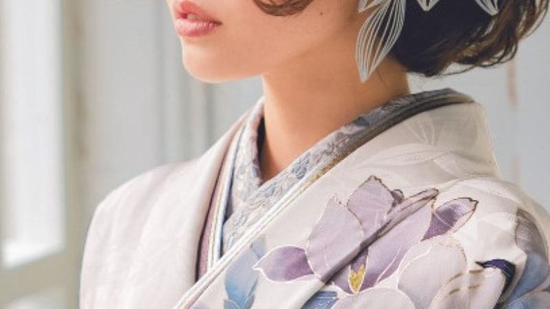 着物の半衿,振袖の半衿