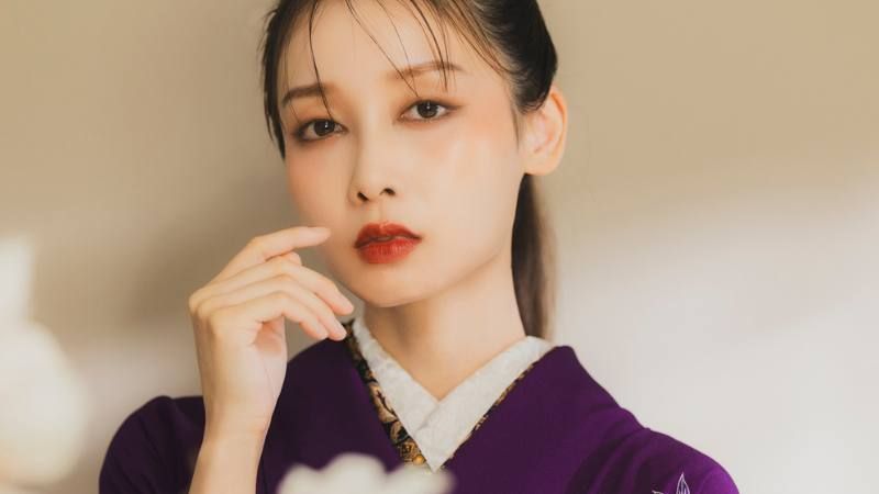 着物の半衿,振袖の半衿