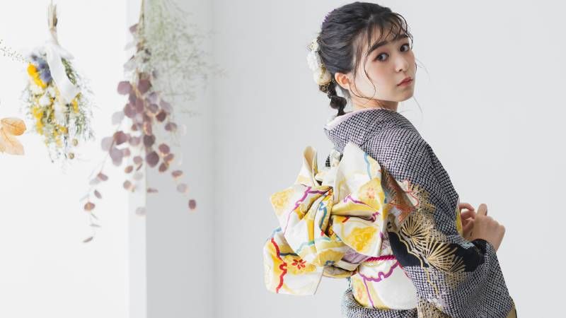 帯締め・帯揚げで立体感と個性を演出