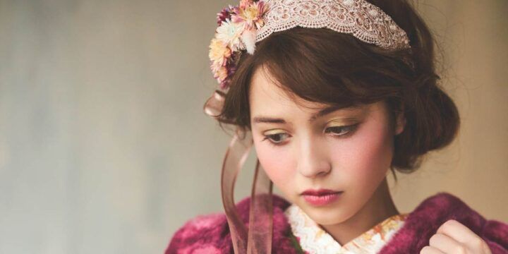 振袖に合うショートヘアアレンジ