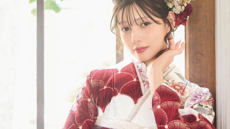 くすみカラー振袖