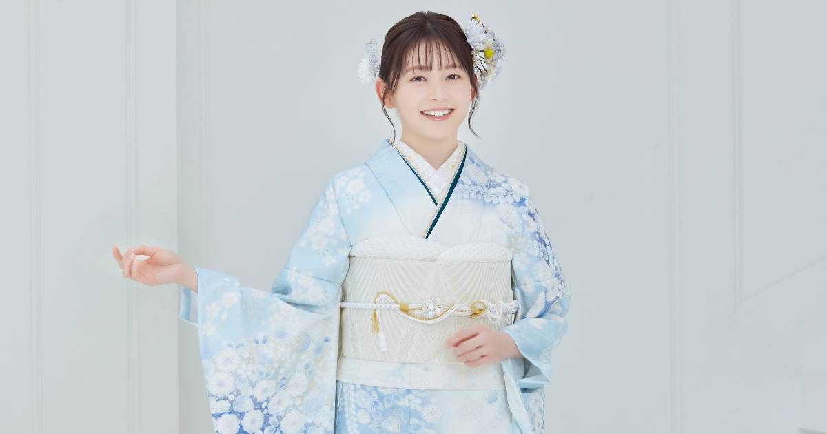 くすみカラー振袖