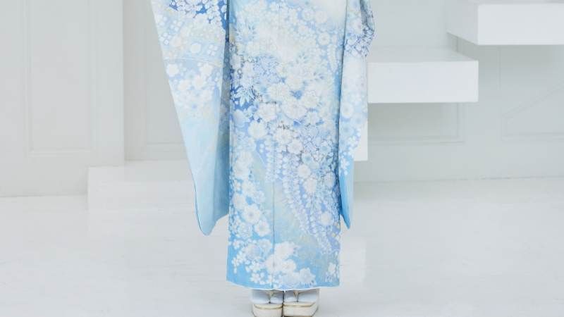 くすみカラー振袖