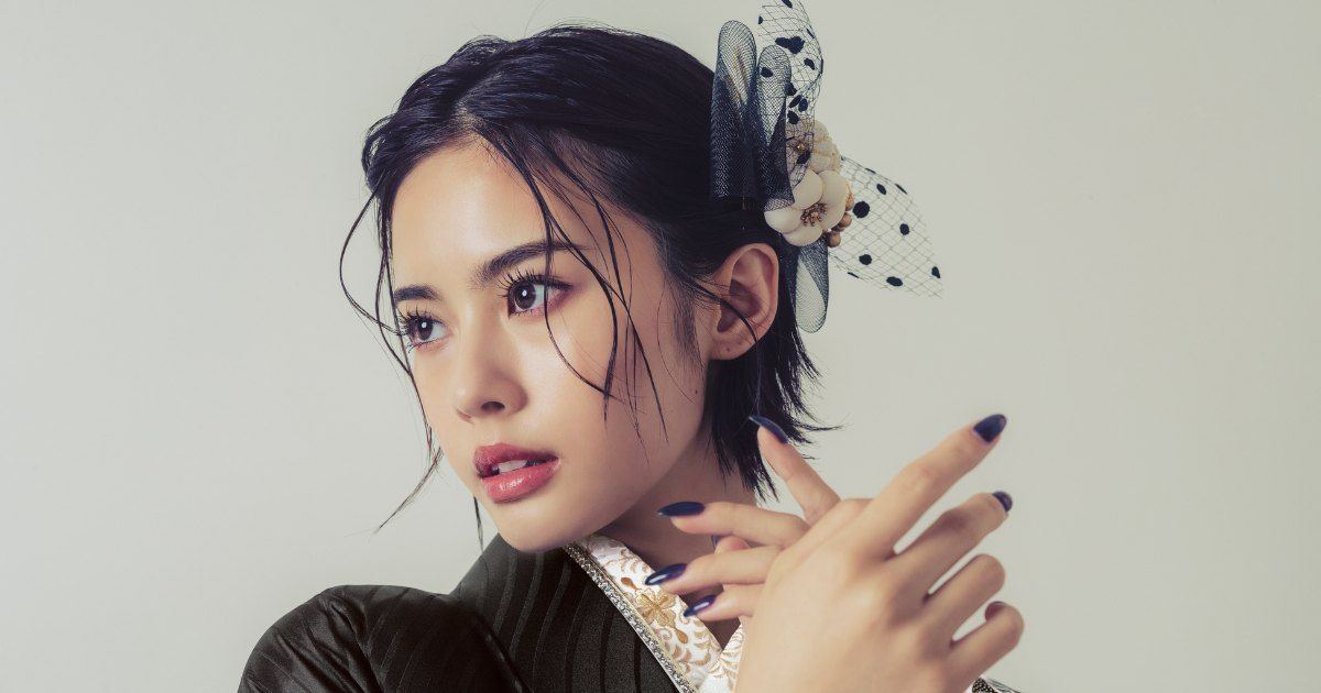 振袖に合うショートヘアアレンジ