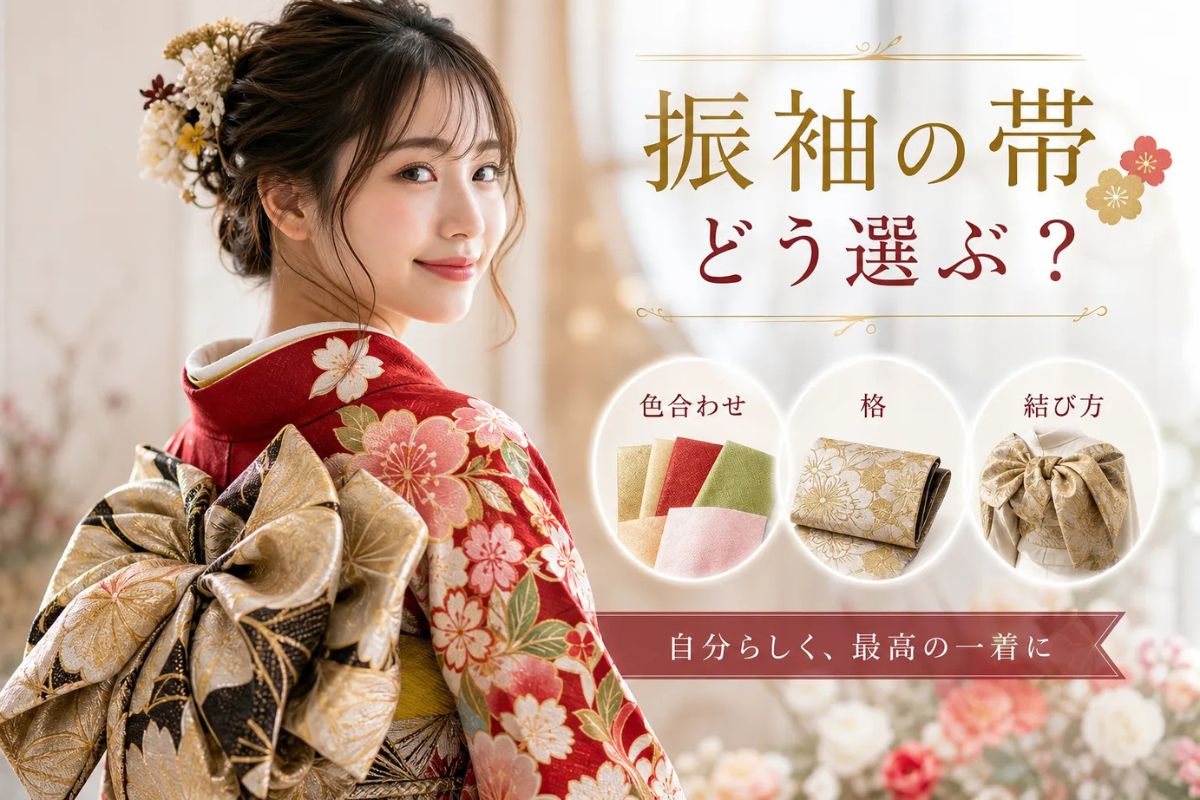 振袖の帯はどう選べばいい？