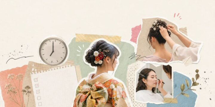 成人式の着付け時間はどれくらい？