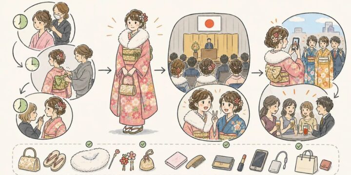 成人式当日って何をするの？