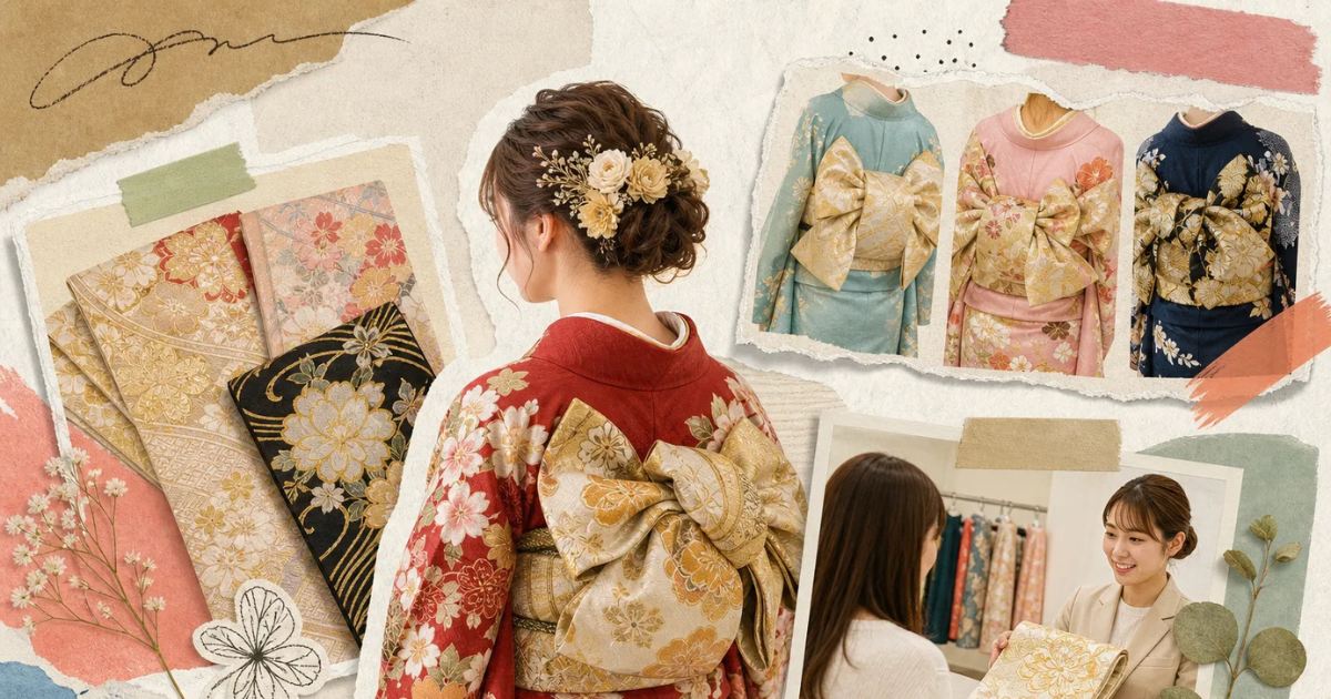 振袖の帯はどう選べばいい？