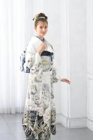 成人式の振袖 古典柄