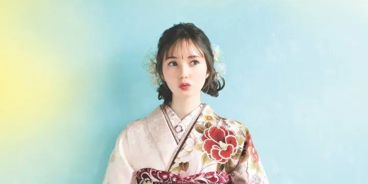 成人式ボブに似合う髪飾り